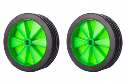 Комплект опорных колес, универсальный 12"-20", подшипник, зеленый